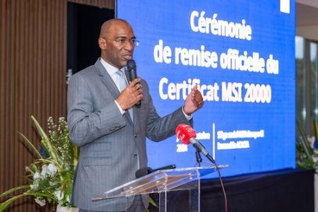 NSIA Banque Côte d’Ivoire reçoit le certificat MSI 20000