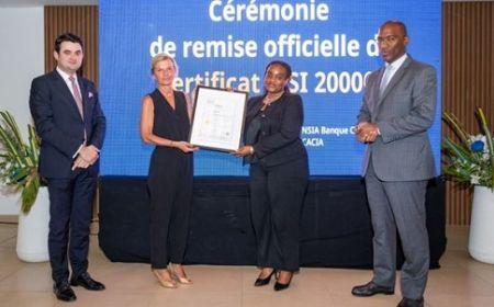 NSIA Banque Côte d’Ivoire obtient le certificat MSI 20000
