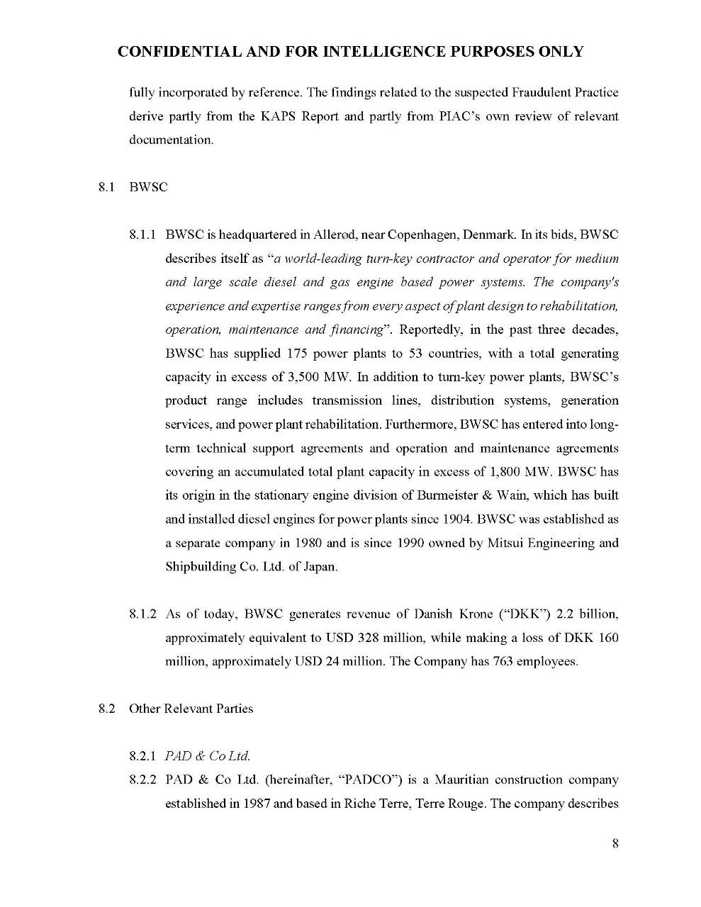 BWSC8
